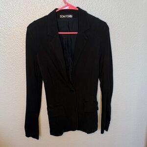 Tom Ford Women's Elegant Black Suit Jacket